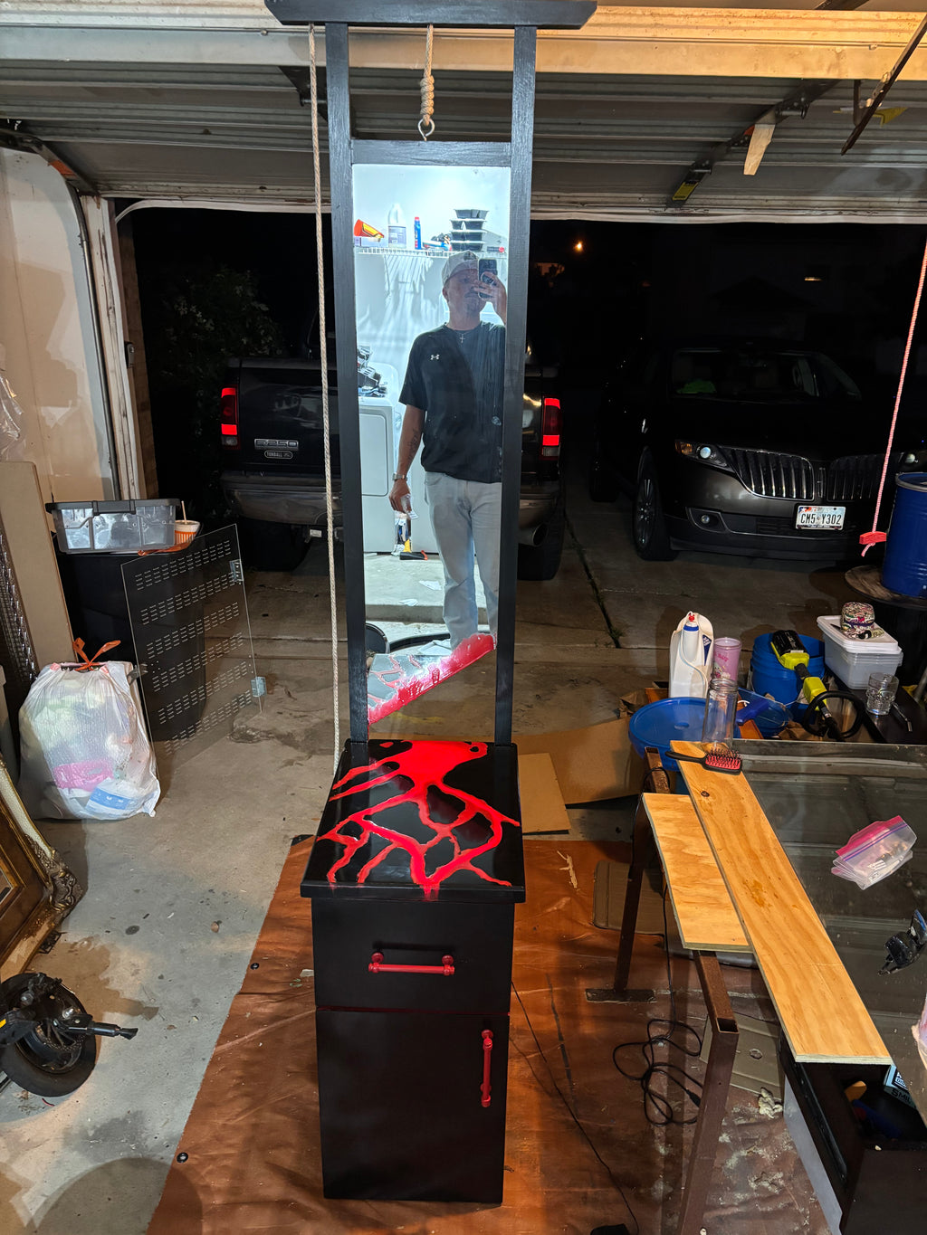 The Guillotine Nightstand