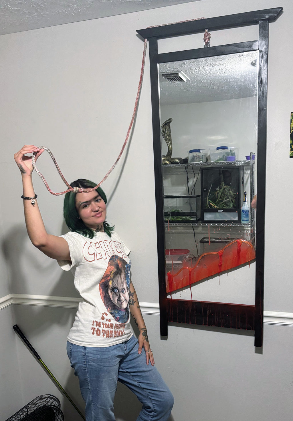 The Guillotine Mirror