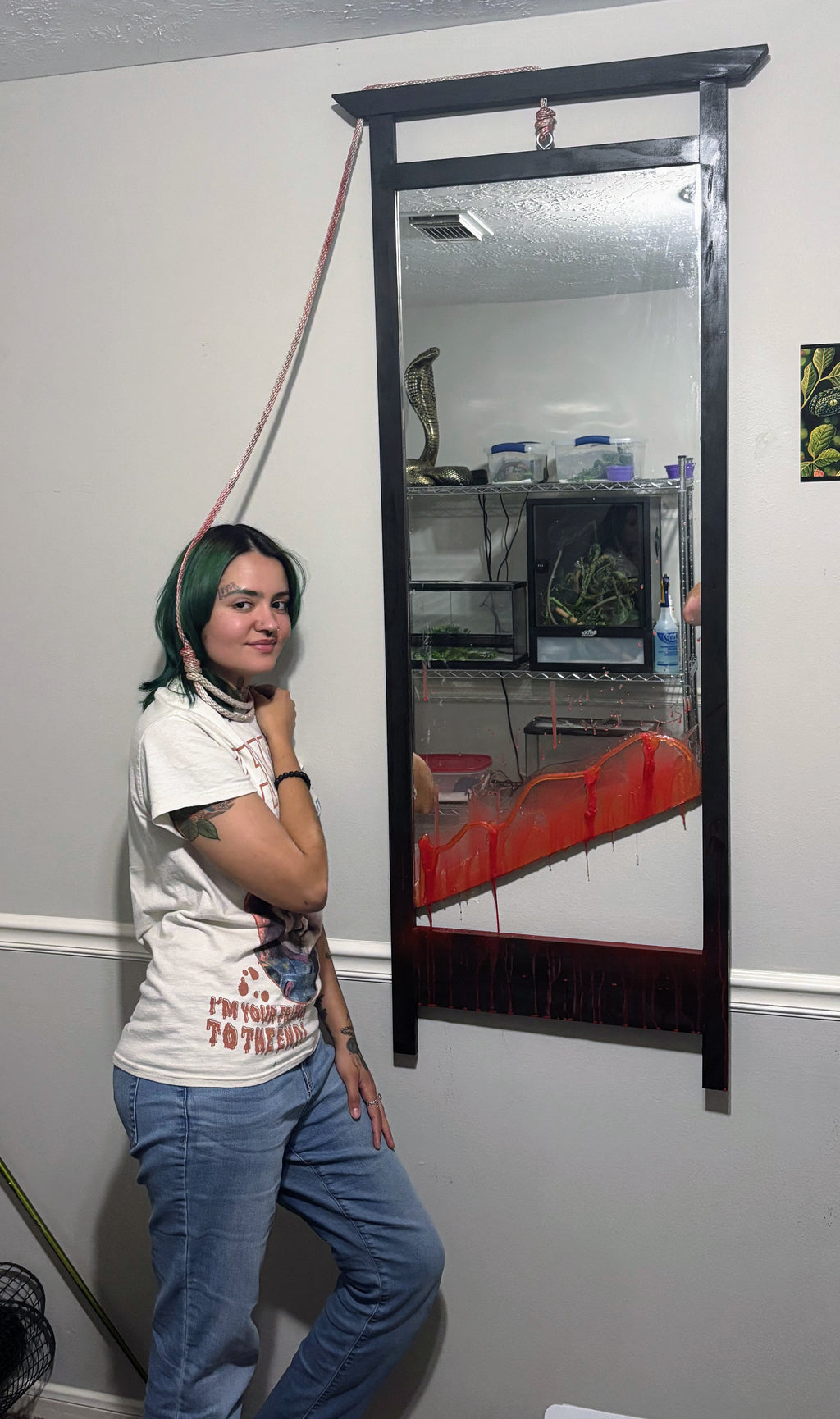The Guillotine Mirror